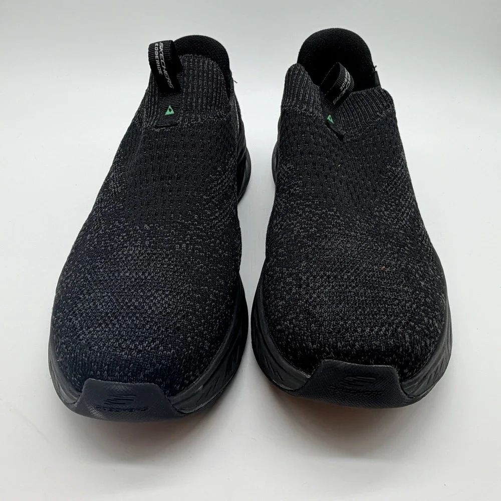 Skechers Shoes‎ Men's Sz 10 Black Slip-Ins Edgeride-Commissioner Sneaker 232839